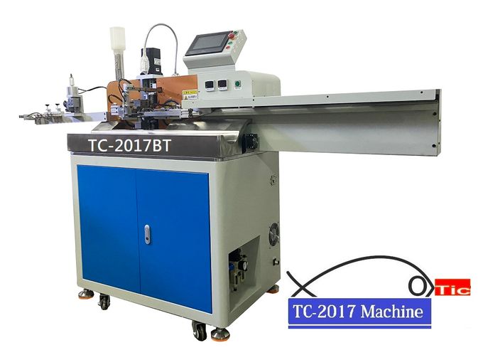 TC-2017BT  : 1 - 15 wires Cut Strip & Both Ends Tin Machine (15 wires - order-made)